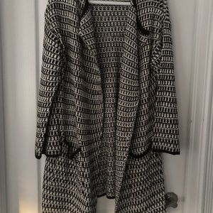 Italian Made Wool/ Cashmere/ Cotton Blend Gorgeous Long sweater